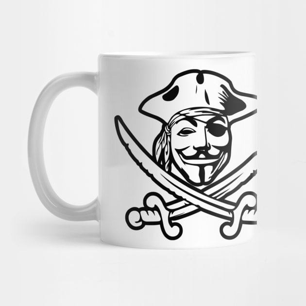 Anonymous Pirate by SykoticApparel